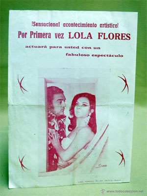Lola Flores con Antonio González