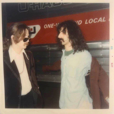 Eric Clapton & FZ, April, 1968